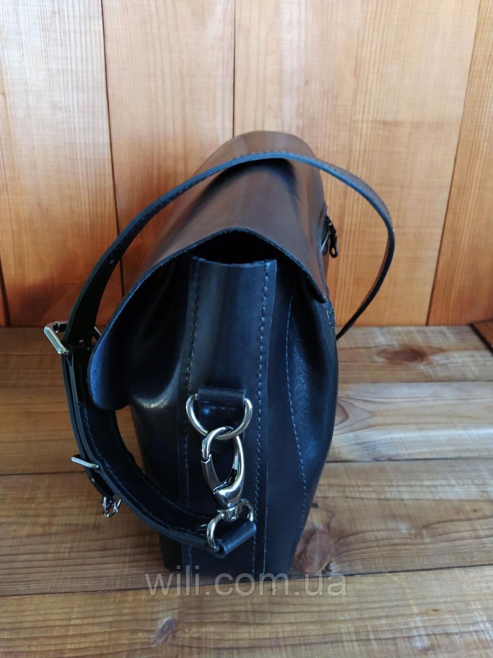Женская сумочка из натуральной кожи "EVA"