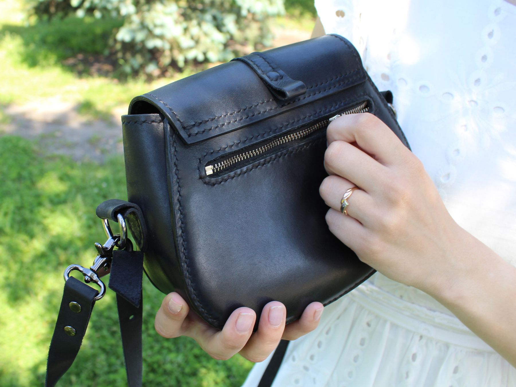 Женская сумочка из натуральной кожи "Modern Lady"