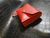 Красный клатч из натуральной кожи "Токио"