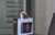 Женская кожаная сумка ручной работы "Радуга"